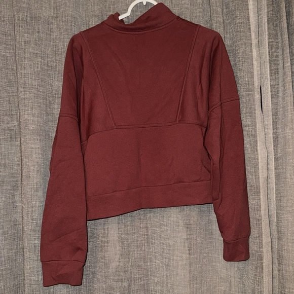 Universal Thread Burgundy Zip-Up Jacket - Picture 4 of 4